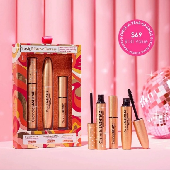 grande cosmetics Other - grande cosmetics lash and brow serum fantasy set